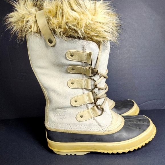 Sorel Joan of Arctic Winter Snow Leather Waterproof Women's Winter Boots Size 9 - Picture 1 of 11